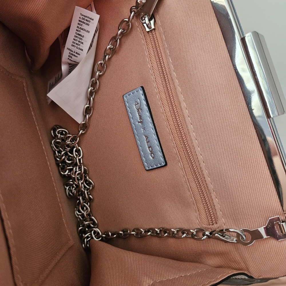 Aldo x Disney Cinderella Blue Storybook Clutch Purse Limited Edition - Picture 3 of 4